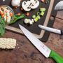 Кухонний ніж Victorinox SwissClassic Carving 6.8006.19L4B зелений