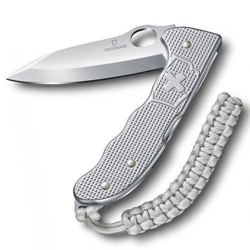 Великий складаний ніж Victorinox Hunter Pro M Alox One Hand 0.9415.M26 (Сріблястий)