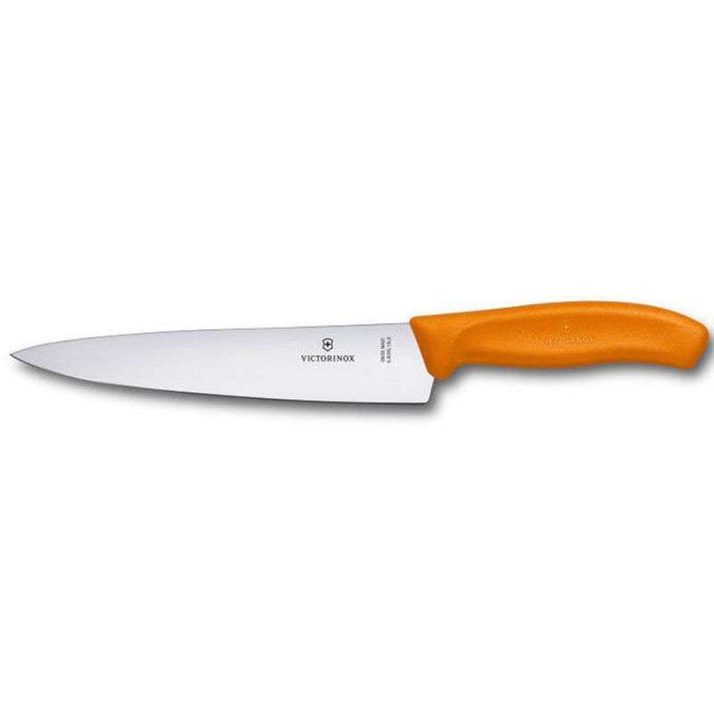 Кухонний ніж Victorinox SwissClassic Carving 6.8006.19L9B помаранчевий