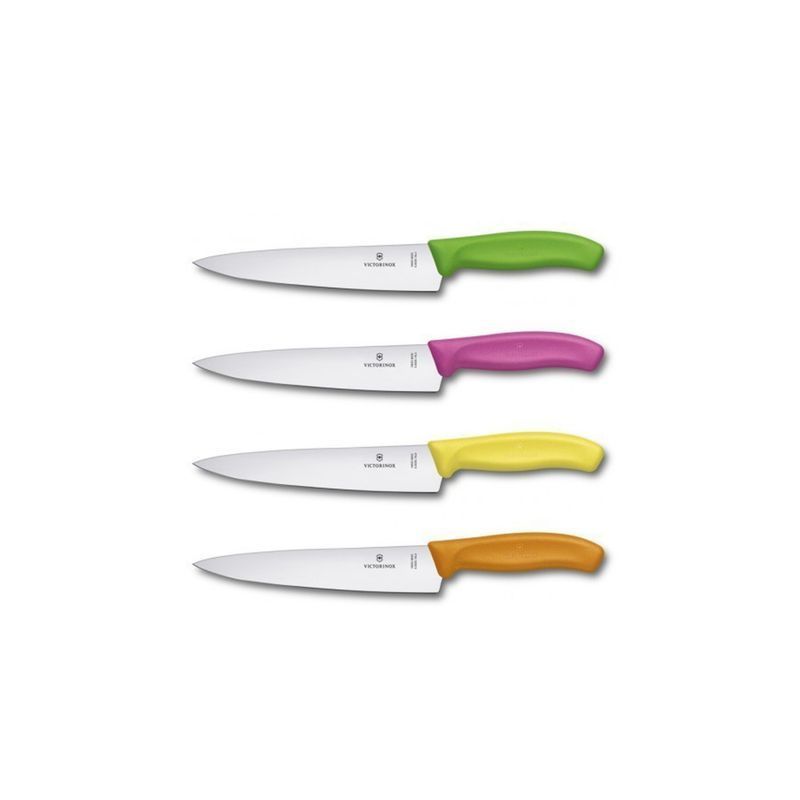 Кухонний ніж Victorinox SwissClassic Carving 6.8006.19L9B помаранчевий