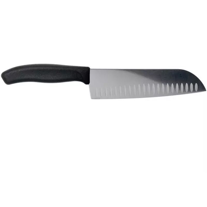 Кухонный нож Victorinox SwissClassic Santoku 6.8523.17B черный