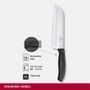 Кухонный нож Victorinox SwissClassic Santoku 6.8523.17B черный