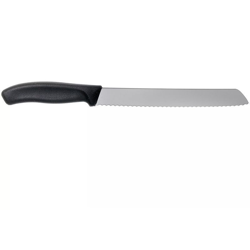 Кухонный нож Victorinox SwissClassic Bread 6.8633.21B черный