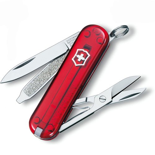 Складаний ніж-брелок мініатюрний Victorinox Classic SD 0.6223.T (Червоний)