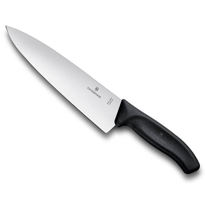 Кухонный нож Victorinox SwissClassic Carving 6.8063.20G черный