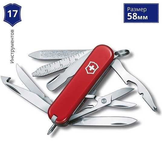 Складной нож Victorinox (Швейцария) из серии Minichamp. Артикул