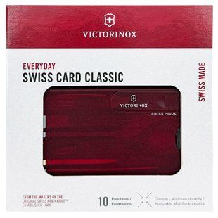 Складаний ніж Victorinox (Швейцарія) із серії Swisscard.