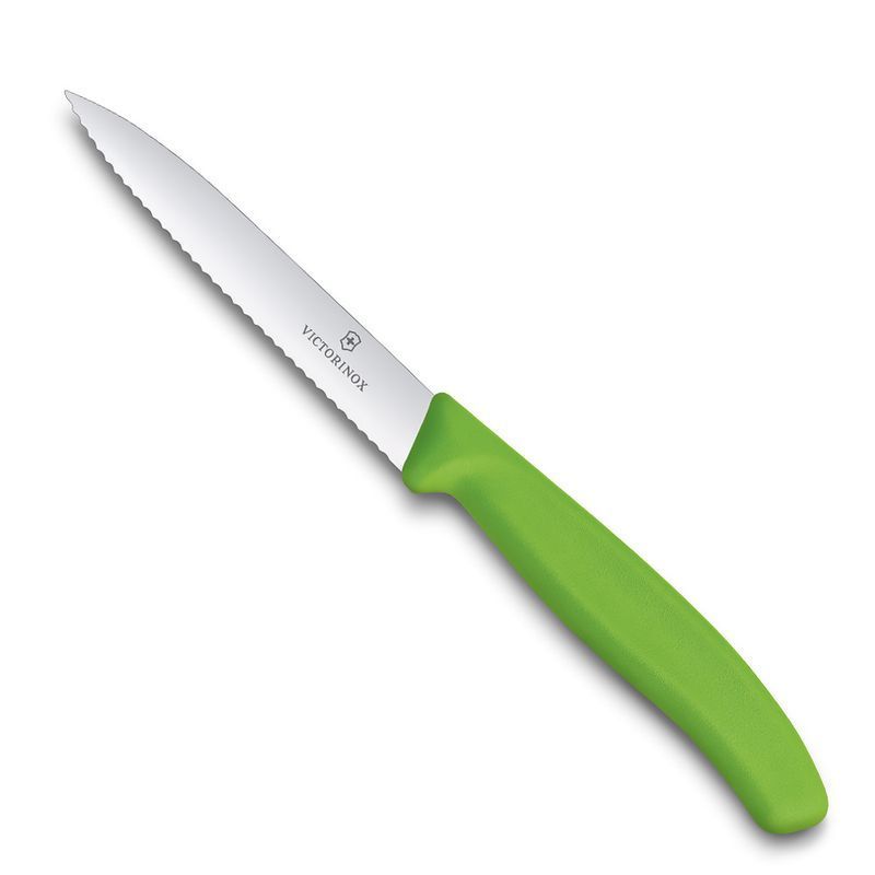 Кухонний ніж Victorinox SwissClassic Paring 6.7736.L4 зелений