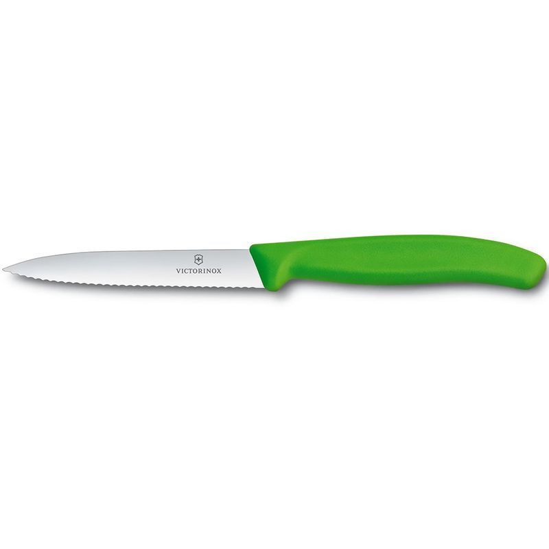 Кухонний ніж Victorinox SwissClassic Paring 6.7736.L4 зелений