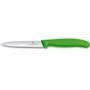Кухонний ніж Victorinox SwissClassic Paring 6.7736.L4 зелений